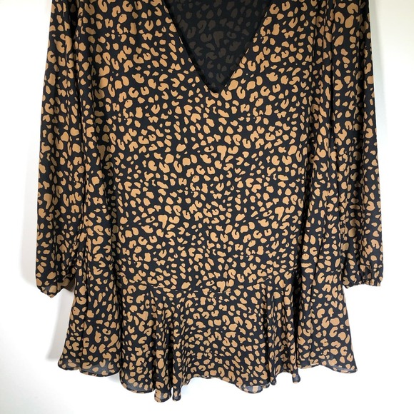 Buddy Love Leopard Print Dress Comfort Boho - Picture 6 of 13
